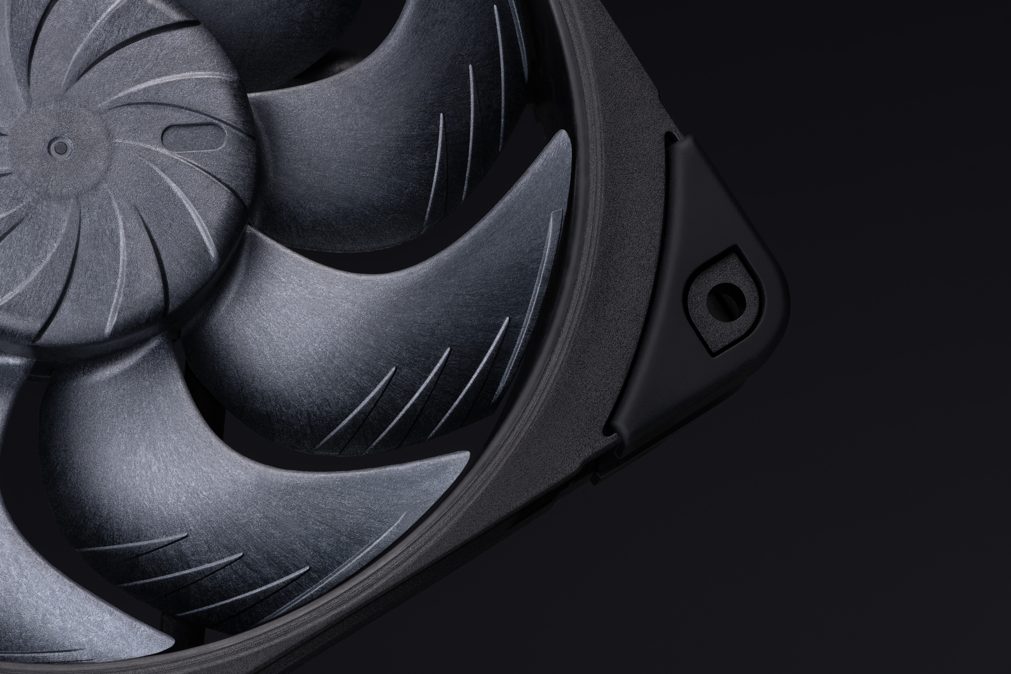 Noctua NF-A12x25 G2 PWM chromax.black Sx2-PP 120 mm Gehäuselüfter Schwarz