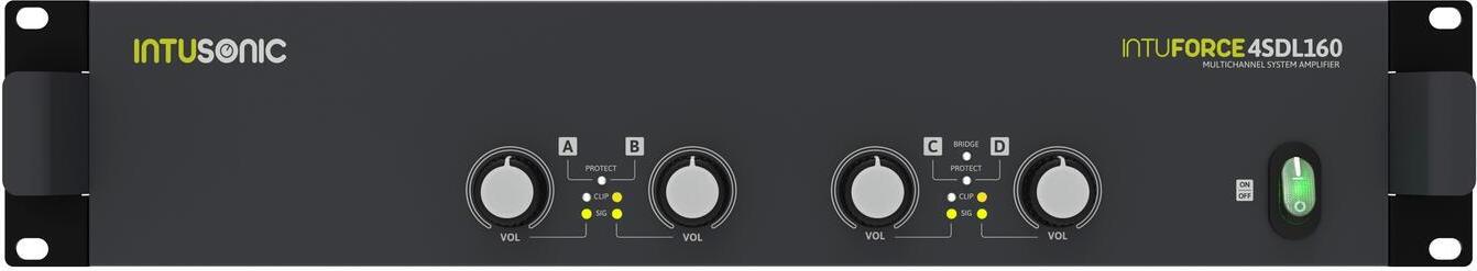 INTUSONIC 4SDL160 Class-D Verstärker 4x150W (12604126)