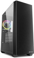 Sharkoon VS9 RGB. Formfaktor: Tower, Typ: PC, Produktfarbe: Schwarz. Installierte Lüfter (Vorderseite): 3x 120 mm, Installierte Lüfter hinten: 1x 120 mm, Installierte Lüfter oben: 2x 140 mm. Unterstützte Hard-Disk Drive Größen: 2.5,3.5". Breite: 205 mm, Tiefe: 426 mm, Höhe: 485 mm (4044951039111)