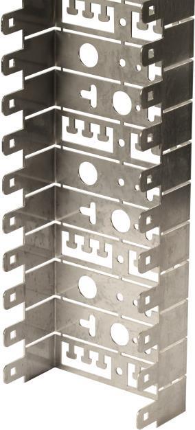 EFB-Elektronik LSA-Montagewanne 50 Module T=22 mm 46010.50