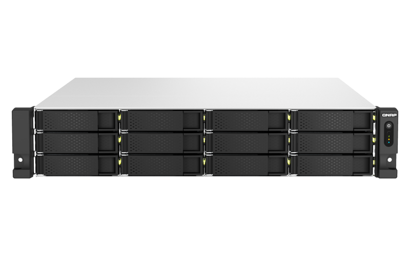 QNAP TS-H1887XU-RP NAS Rack (2U) Eingebauter Ethernet-Anschluss Schwarz - Weiß E-2336 (TS-H1887XU-RP-E2336-32G)