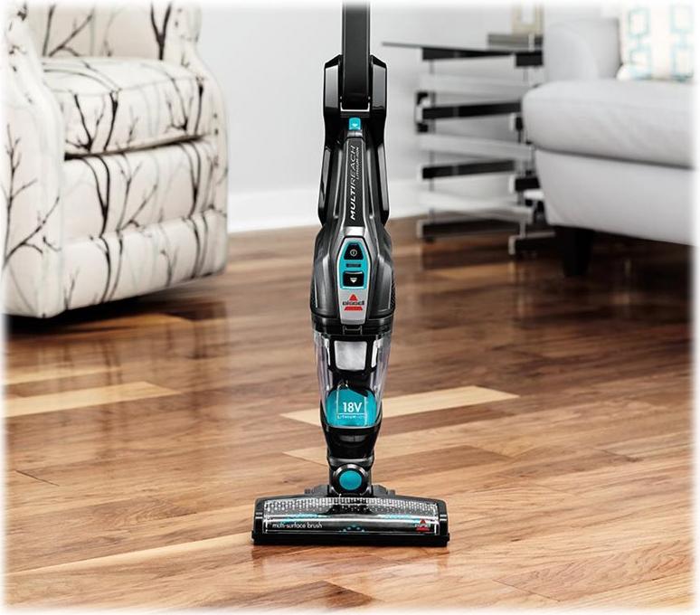 BISSELL MultiReach Essential 2280N 2-in-1-Akku-Stabstaubsauger beutellos Schwarz/Titan