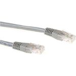 ACT UTP CAT6A 2m 2m Cat6a U/UTP (UTP) Grau Netzwerkkabel (IB3402)