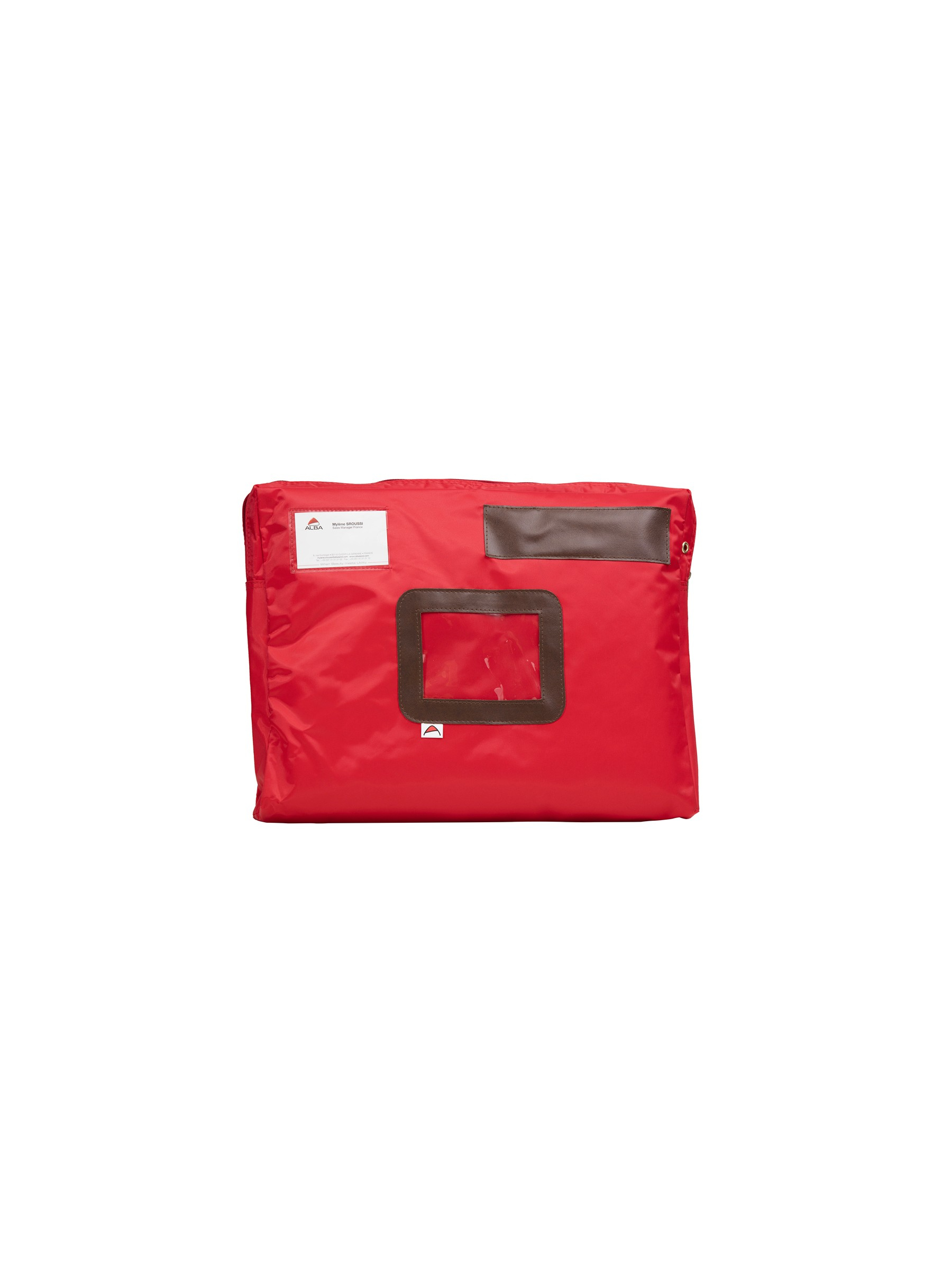 Alba Création POSCOU R Versandtasche 32 x 42 cm Nylon Rot