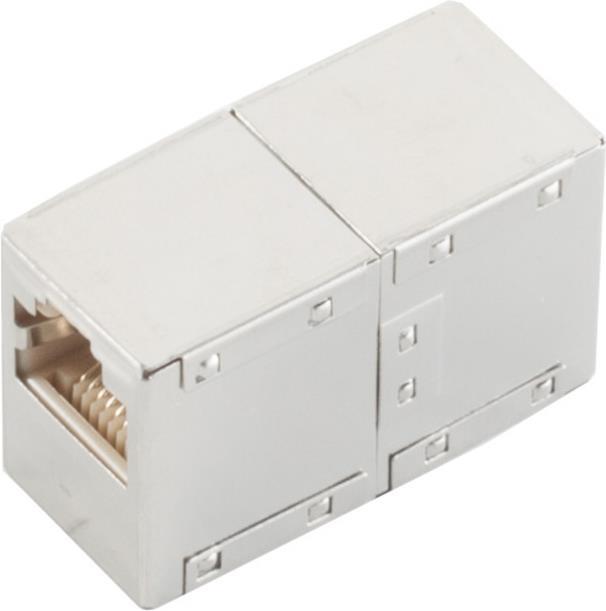 S/CONN maximum connectivity Adapter Modular Patch Verbinder-cat. 5 Kabelverbinder RJ45 Vollmetall-geschirmt (75005-MS)