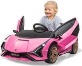 Jamara Ride-on Lamborghini Sian pink 37 Mhz 3+ (460639)
