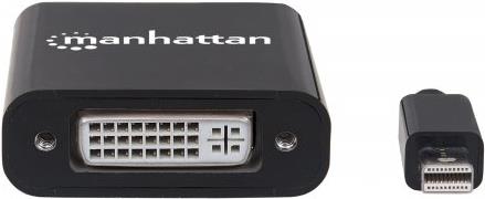 Manhattan Active Mini-DisplayPort to DVI-I Adapter (152549)