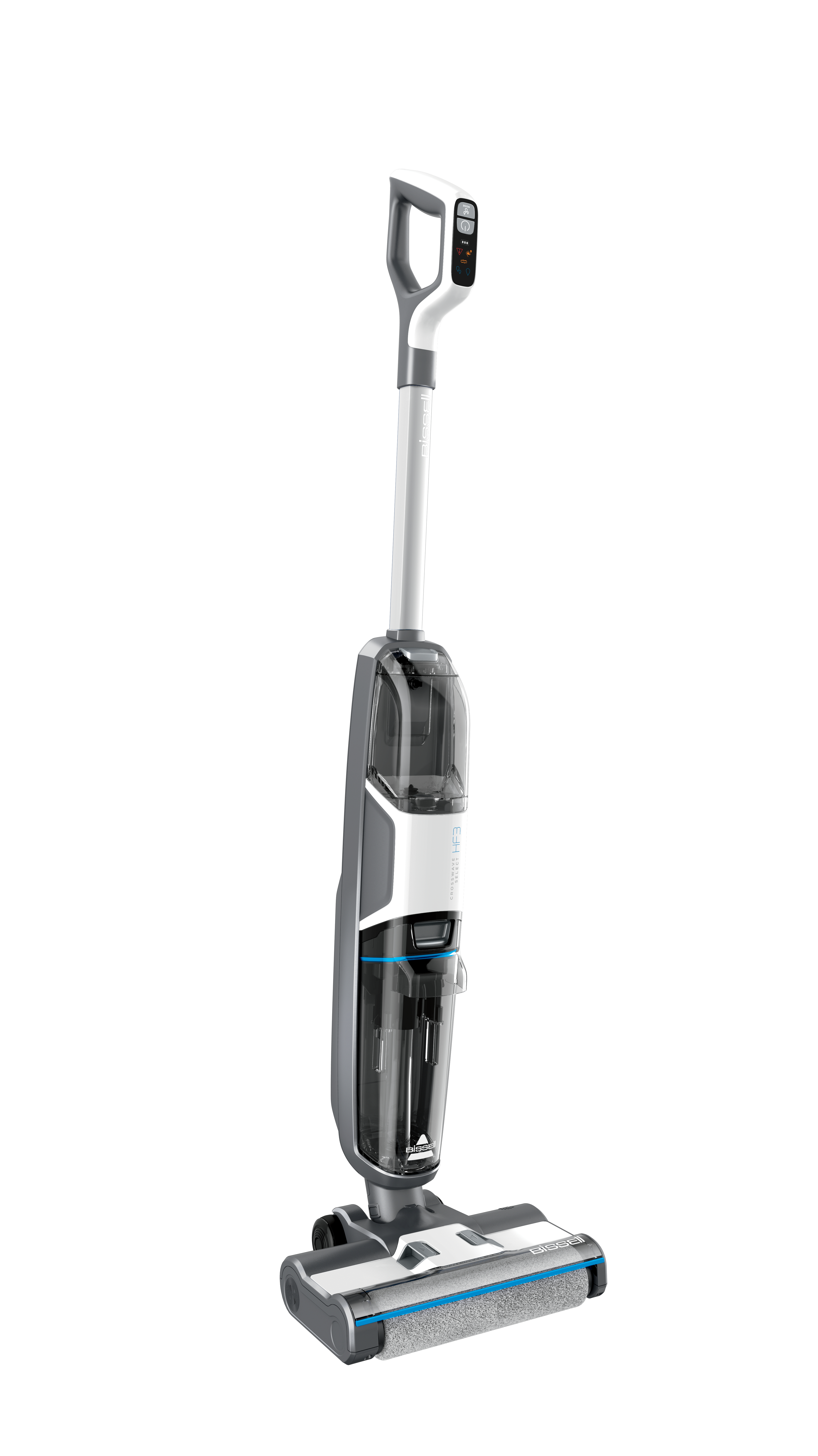 BISSELL CrossWave HF3 3639N Select 3in1 Akku-Standstaubsauger Trocken & Nass 25 min Grau, Weiß