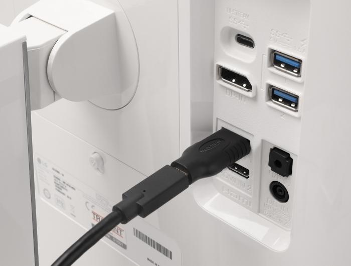 Delock USB Type-C zu HDMI Adapter DP Alt Mode 4K 60 Hz HDR Schwarz