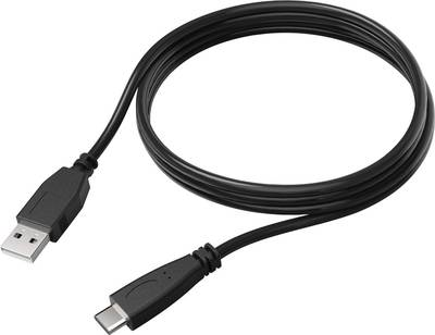 Hama 00054681 2m USB A Männlich Männlich Schwarz USB Kabel (00054681)