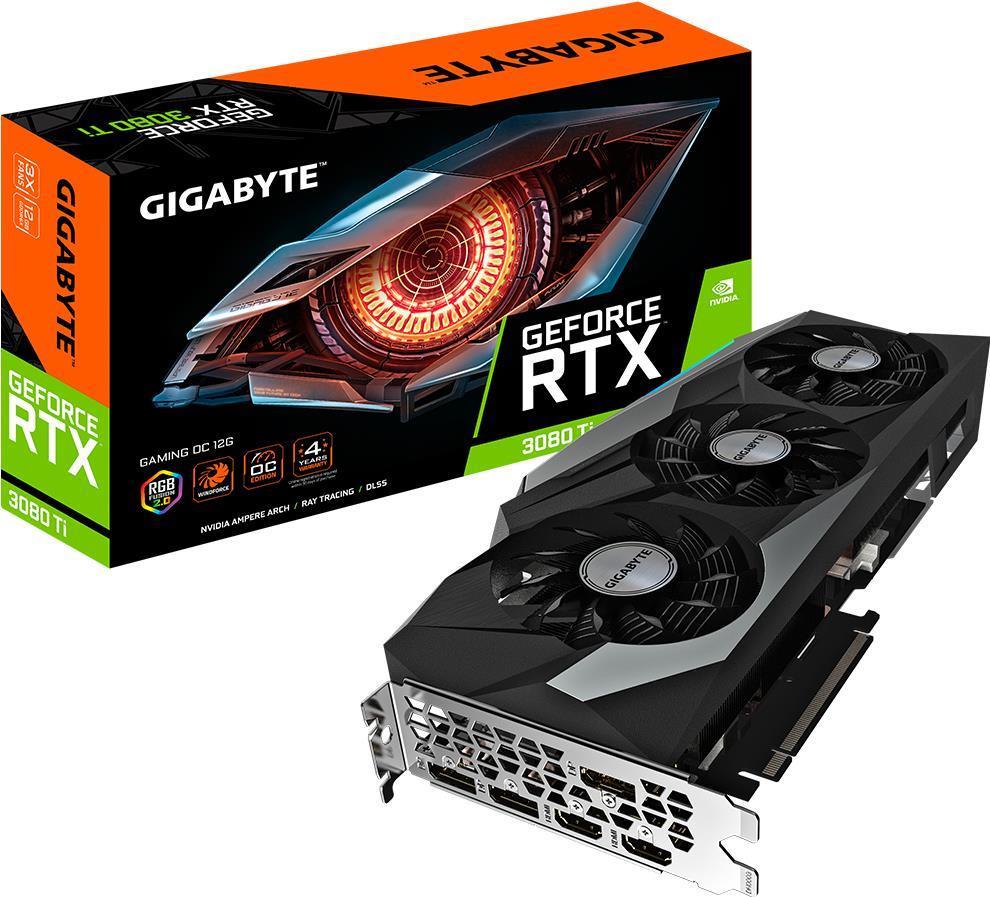 Gigabyte - Grafikkarten - 3 x DisplayPort (GV-N308TGAMING OC-12GD) - Sonderposten