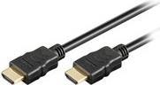 High Speed HDMI Kabel mit Ethernet, schwarz, 1,5m Hersteller: Techly (ICOC-HDMI-4-015NE)