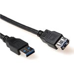 Advanced Cable Technology USB 3.0 m/f 2m 2m USB A USB A Männlich Weiblich Schwarz USB Kabel (SB3043)