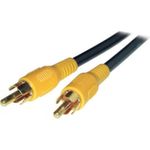 S/CONN maximum connectivity Video Cinch Kabel-Cinchstecker auf Cinchstecker, vergoldet , 10,0m (90022-10G)