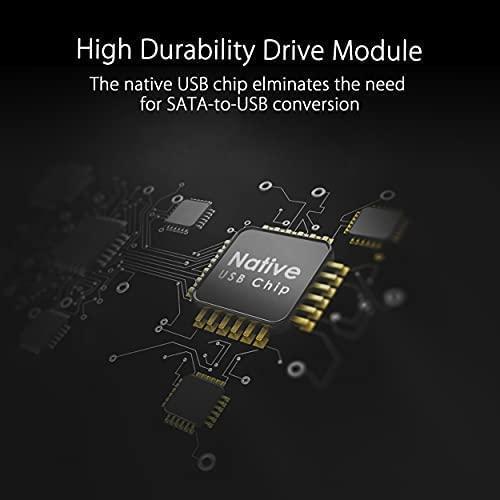 ASUS ZenDrive U8M SDRW-08U8M-U DVD±RW Brenner Extern USB-C Silber
