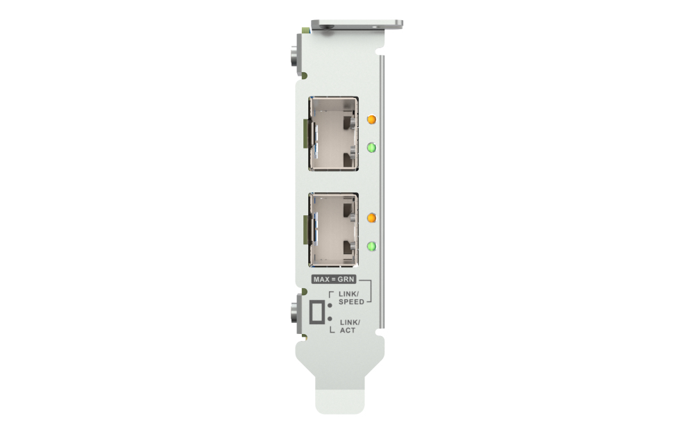 QNAP QXG-10G2SF-NXE Dual-Port 10 GbE SFP+ Netzwerkkarte PCIe 3.0 x8 Low-Profile