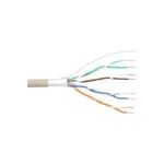 InLine Telefon-Kabel 8-adrig, 4x2x0,6mm, zum Verlegen, 100m Rolle (69987)