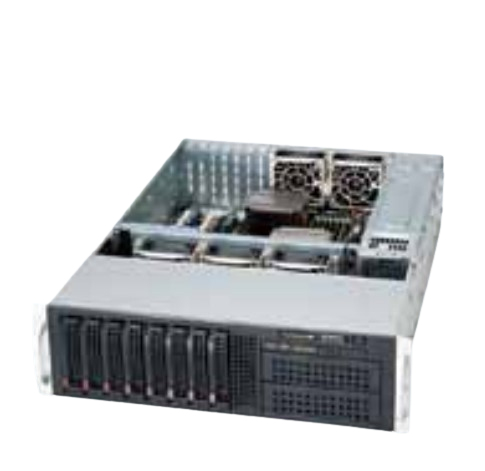 Supermicro SuperServer 6036T-6RF Server-Barebone Intel 5520 3U 920 W Schwarz