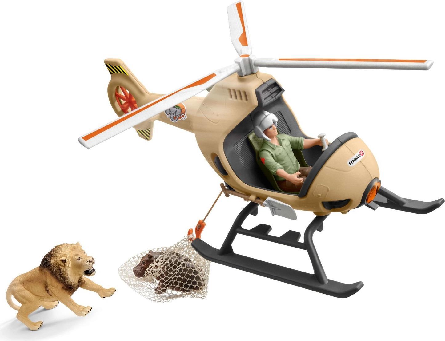 Schleich Wild Life Animal rescue helicopter (42476)