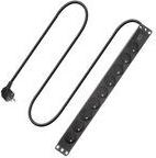 ACT Extension lead PDU 19 inch CEE7/7 with 9 type E sockets, 3m H05VV-F 3G1.5 (PD3023)