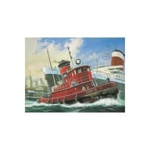 Revell Harbour Tug Boat - 1:108 - Schubschiff (Schleppschiff) - Harbour Tug - Montagesatz - Harbour Tug - Zwischen (05207)