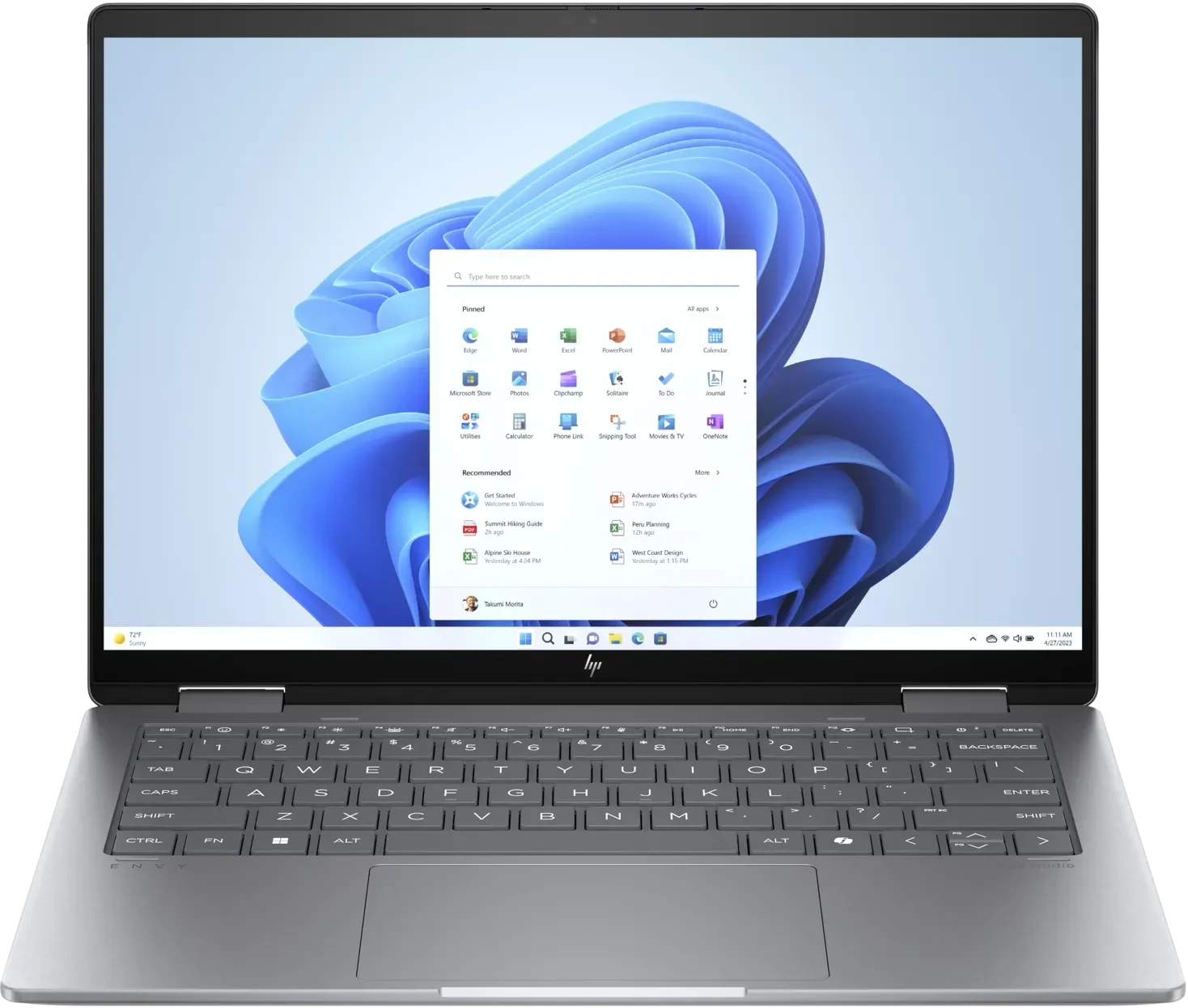 HP Envy x360 14-fc0450ng B04YCEA#ABD Notebook 35,6 cm (14") 2880x1800 (B04YCEA#ABD)