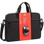 Rivacase 8038 + WIRELESS MOUSE Notebooktasche 39,6 cm (15.6" ) Aktenkoffer Schwarz (4260403573990)