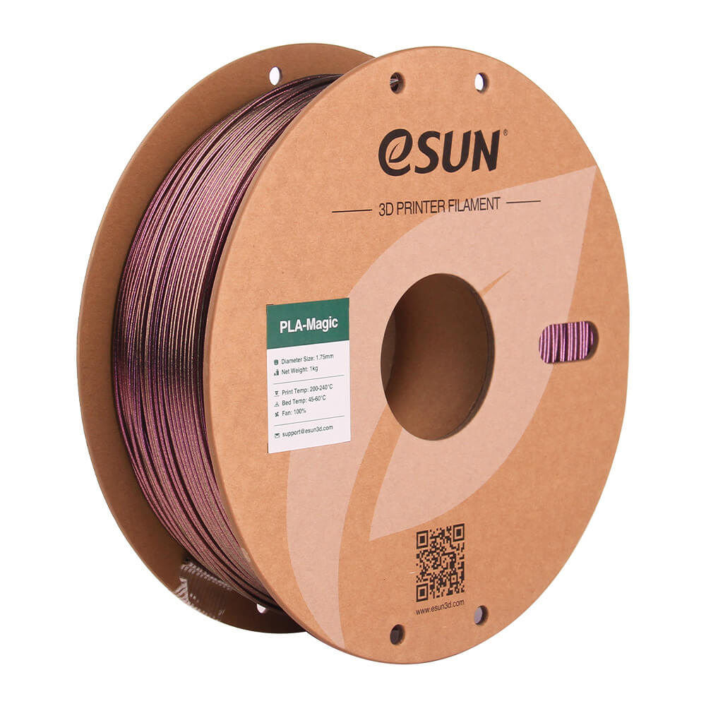 eSUN EPLA-MAGIC PLA 3D-Druck-Filament 1,75 mm 1 kg Dark Twinkling Purple