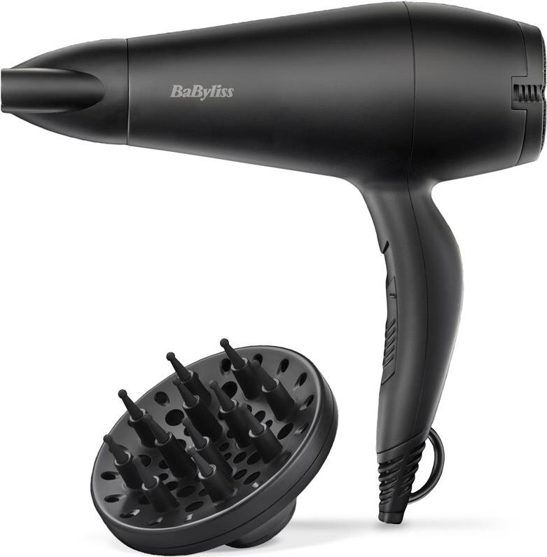 BaByliss D215DE Haartrockner 2000 W Schwarz (D215DE)