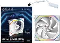 Lian Li UNI FAN SL Wireless ARGB PWM Lüfter - 120 mm weiß (12SL1W1W)