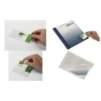 DURABLE Selbstklebetasche POCKETFIX® 90x57mm mit Daumenstanzung 1 Pg. à 10 Stück 807919