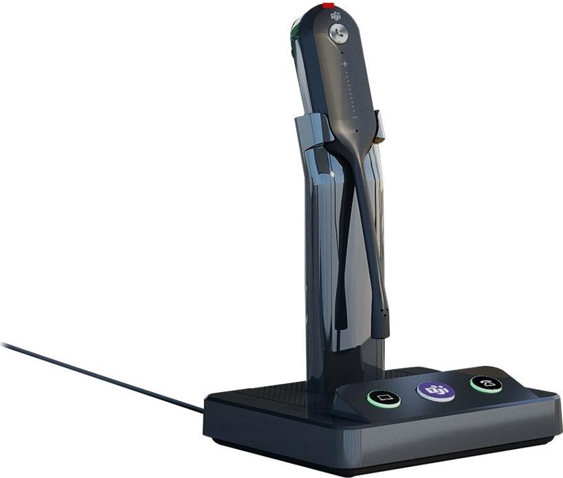 Yealink WH63 E2 Teams Kabelloses DECT-Headset USB-A Schwarz