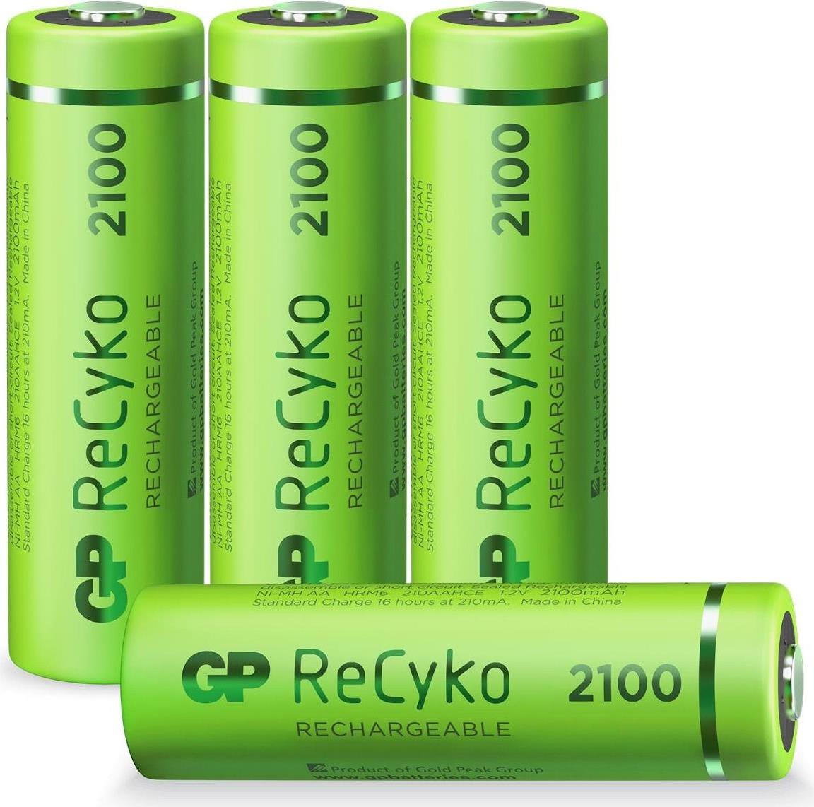 GP Batteries ReCyko+ 2100mAh 4Stk