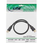 InLine 17533P 0.3m HDMI Type A (Standard) HDMI Type A (Standard) Schwarz HDMI-Kabel (17533P)