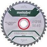 Metabo PRECISION CUT WOOD CLASSIC 628652000 Kreissägeblatt 216 x 30 x 1.8 mm Zähneanzahl: 40 1 St. (628652000)