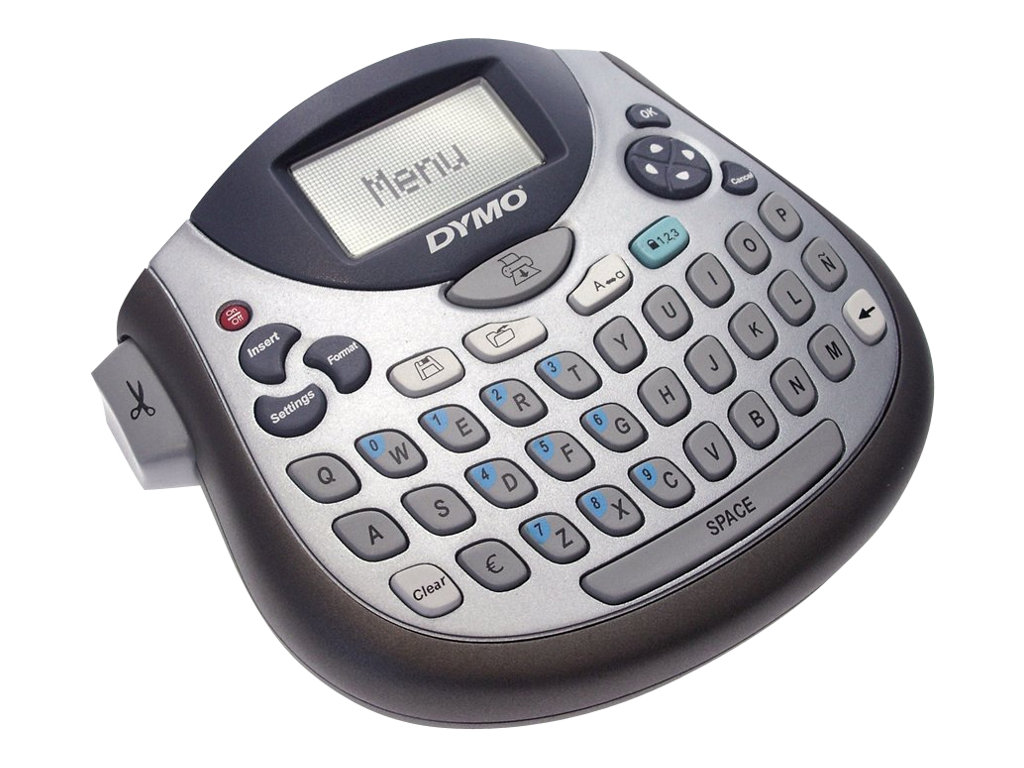 DYMO LetraTag LT-100T Beschriftungsgerät QWERTY Thermodirekt Grau