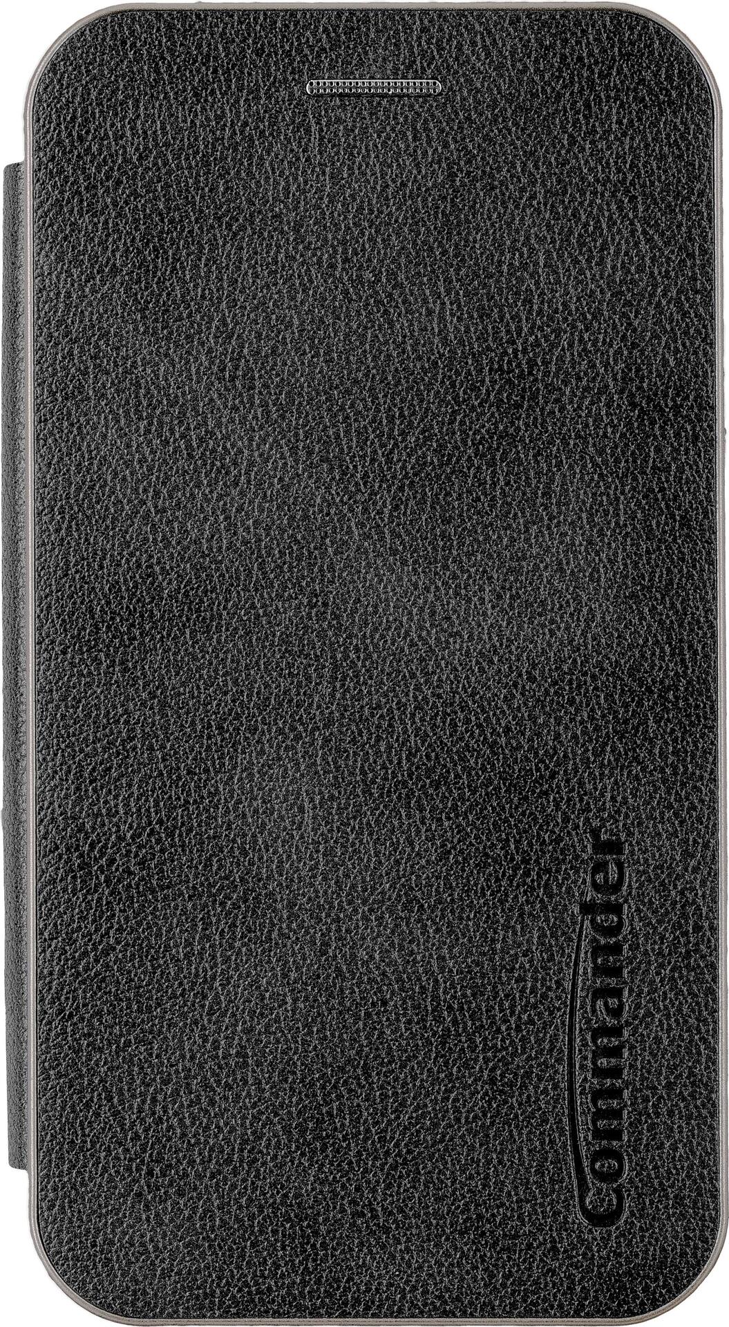 Peter Jäckel COMMANDER CURVE Handy-Schutzhülle 16,8 cm (6.6" ) Folio Schwarz (20488)