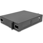 Delock 66752 - 19'' LWL Spleißbox 2 HE unbestückt (66752)