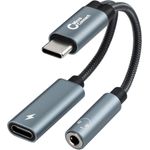 MicroConnect USB-C zu Kopfhöreranschluss / Ladeadapter (MC-USBC-AUDIOCF)