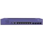 Extreme Networks Appliance 8 10/100/1000BASE-T PoE+(90w PoE Budget) w/ half duplex, 4 1/2.5G unpopulated SFP, 1 AC PSU ExtremeXOSValue Edge license (X435-8P-4S)