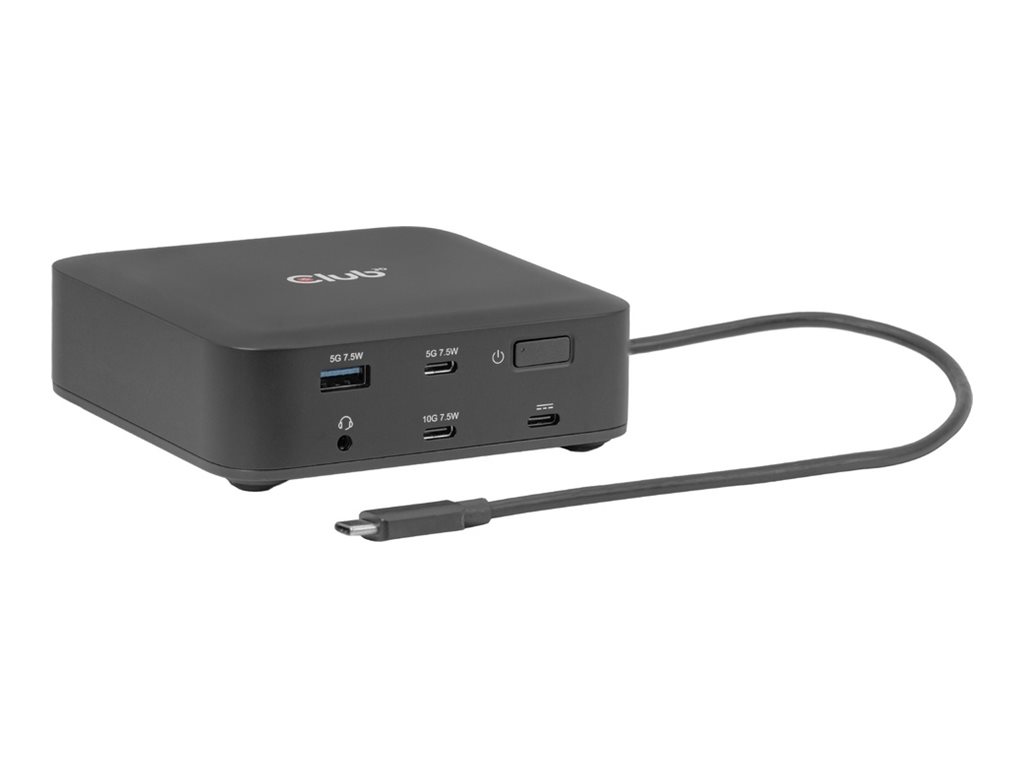 Club 3D CSV-2542 Dockingstation Schwarz