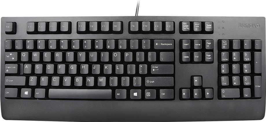 Lenovo Preferred Pro II Tastatur USB QWERTY Spanisch Schwarz (00XH720)