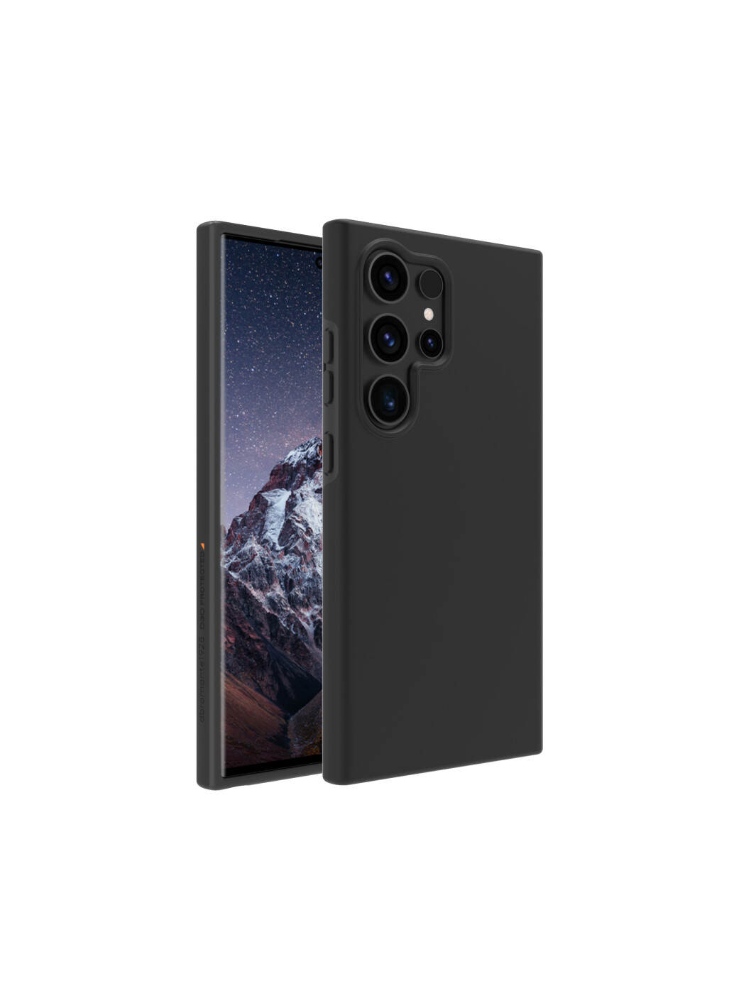 dbramante1928 Iceland Ultra D3O Handyhülle Samsung Galaxy S24 Ultra Schwarz