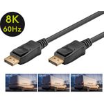 Goobay 58534 DisplayPort-Kabel 2 m Schwarz (58534)
