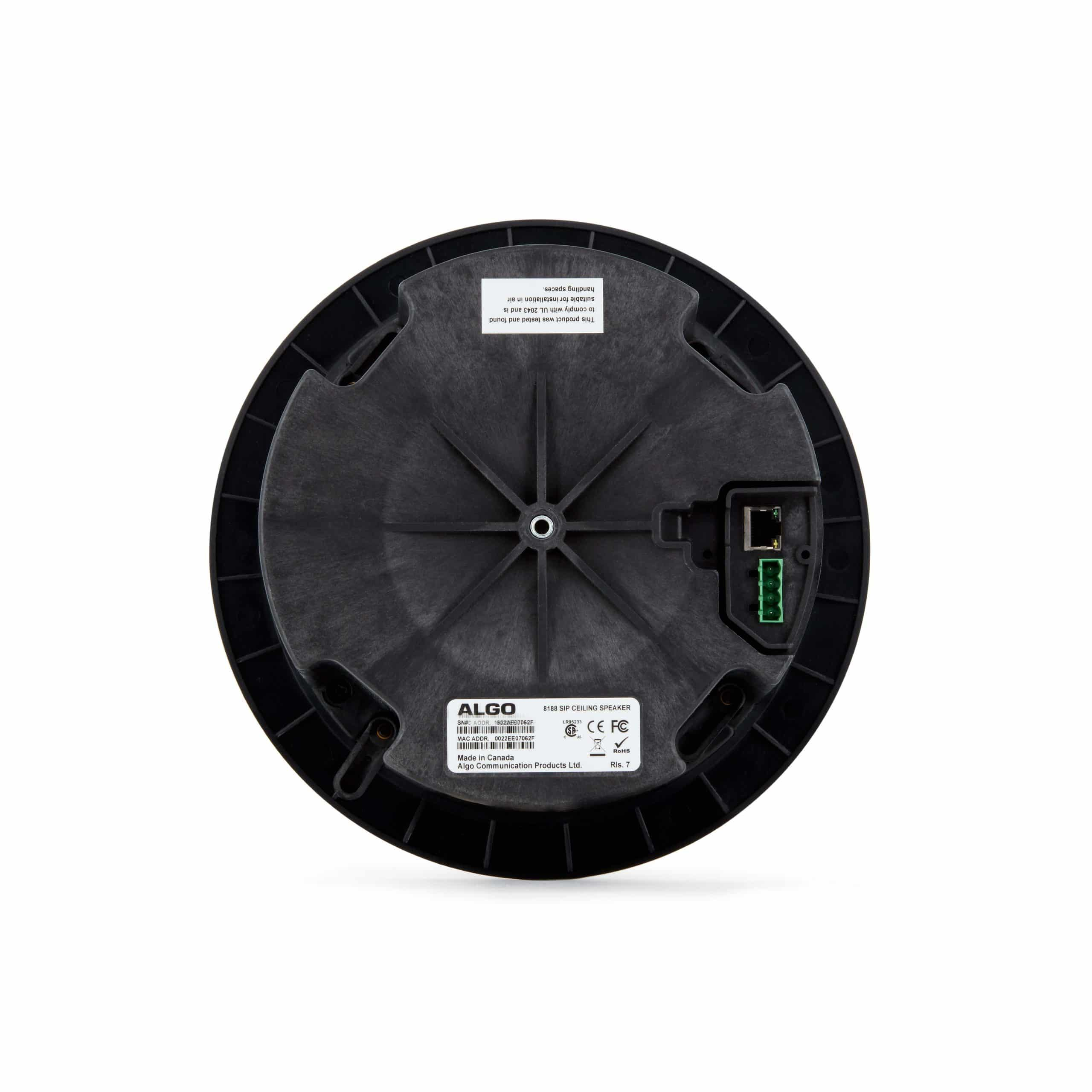 Algo 8188 IP Deckenlautsprecher PoE 2-Wege 8 W Weiß