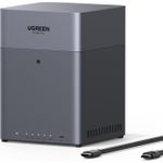 UGREEN NASync DH4300 Plus 4-Bay 120TB NAS 4/4, 1x 2.5GbE, 1x USB-C, 2x USB-A, 8GB RAM (85660)