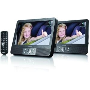 Lenco Kopfstützen DVD-Player mit 2 Monitoren (MES404)