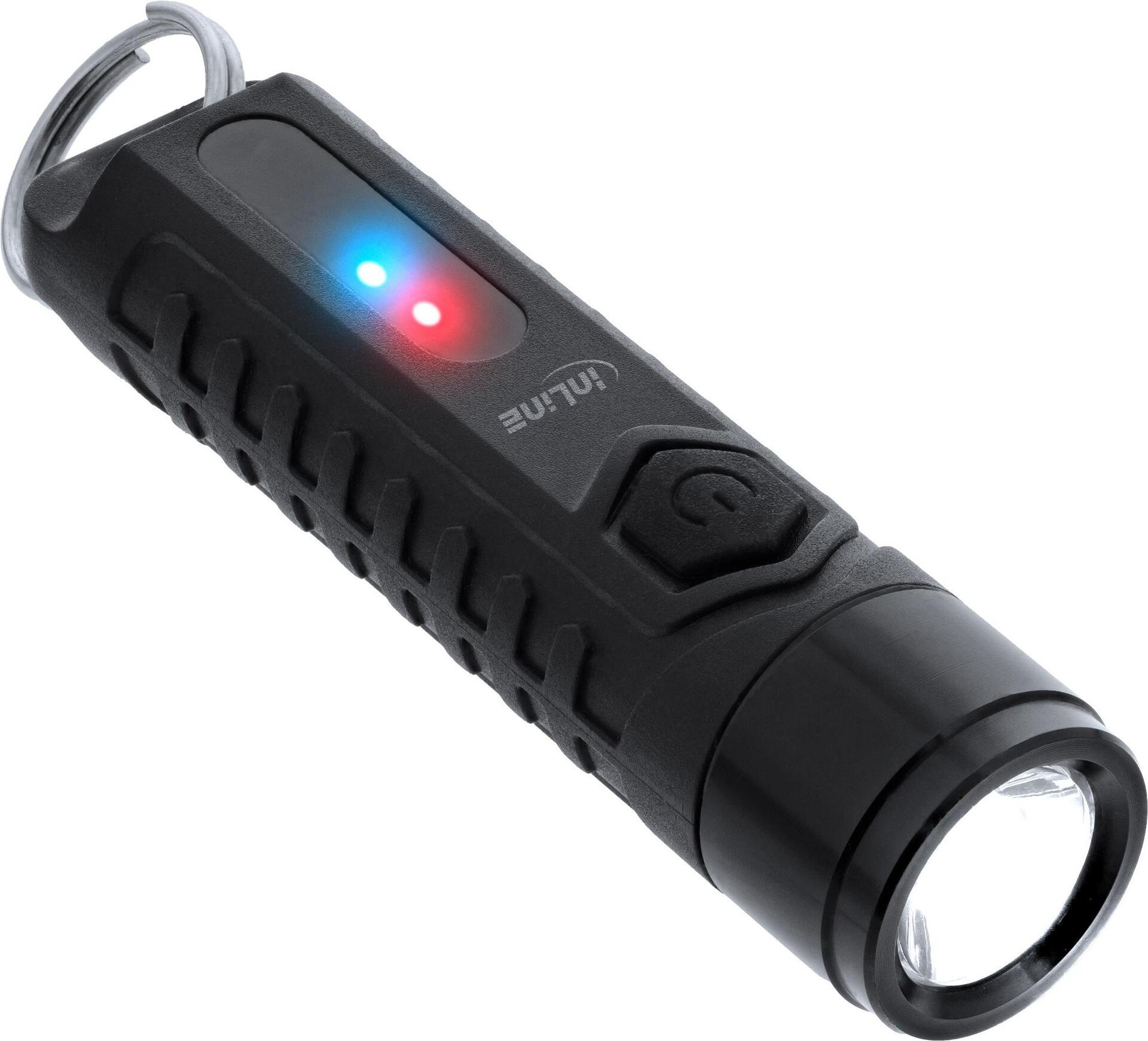 InLine KeyFinder smarter Schlüsselanhänger mit LED-Licht 300mAh IP65 (40080L)