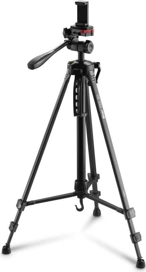 Hama Dreibeinstativ Star 153 3D für Kamera und Smartphone, mit 3D-Neiger (00004667)