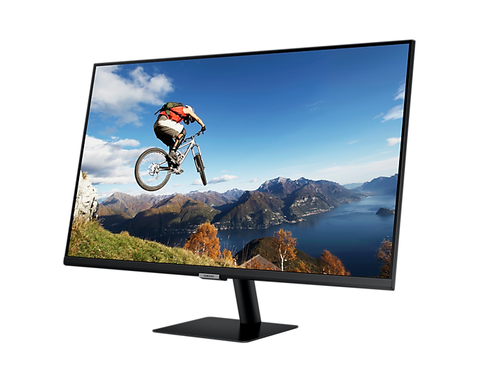 Samsung LS32AM704URXEN M7 Serie - LED-Monitor - Smart - 81.28 cm (32) - 3840 x 2160 4K @ 60 Hz - VA - 250 cd/m² - 3000:1 - 8 ms - 2xHDMI, USB-C - Lautsprecher - Schwarz [Energieklasse G] (LS32AM704URXEN)
